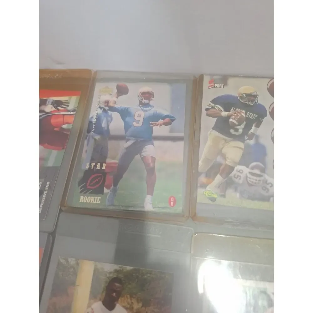NFL Card Lot Sanders Aikman Favre Irvin RC Andrews Prizm Mitchell NM - Picture 10 of 12